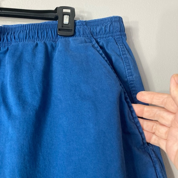Men’s Gap Blue Cotton Shorts XL 
Elastic Drawstring Waist 
Pockets - Picture 4 of 5